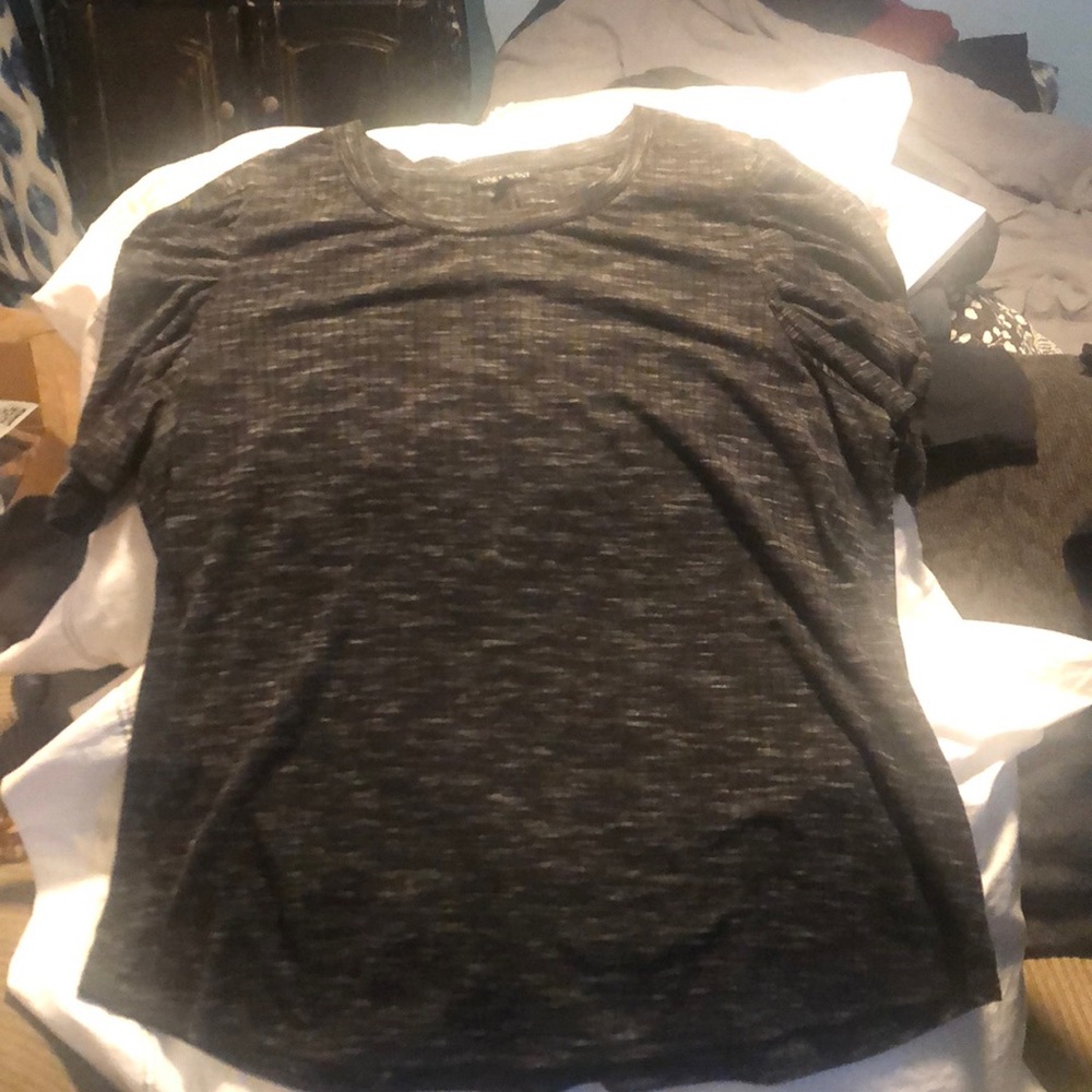 Lane Bryant Used puff shoulder blouse! Worn just a few times, looks GREAT